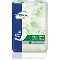 TENA Lady Mini Plus para insuficiencia urinaria- 16 unidades- 2 unidades (2 x 16 unidades)